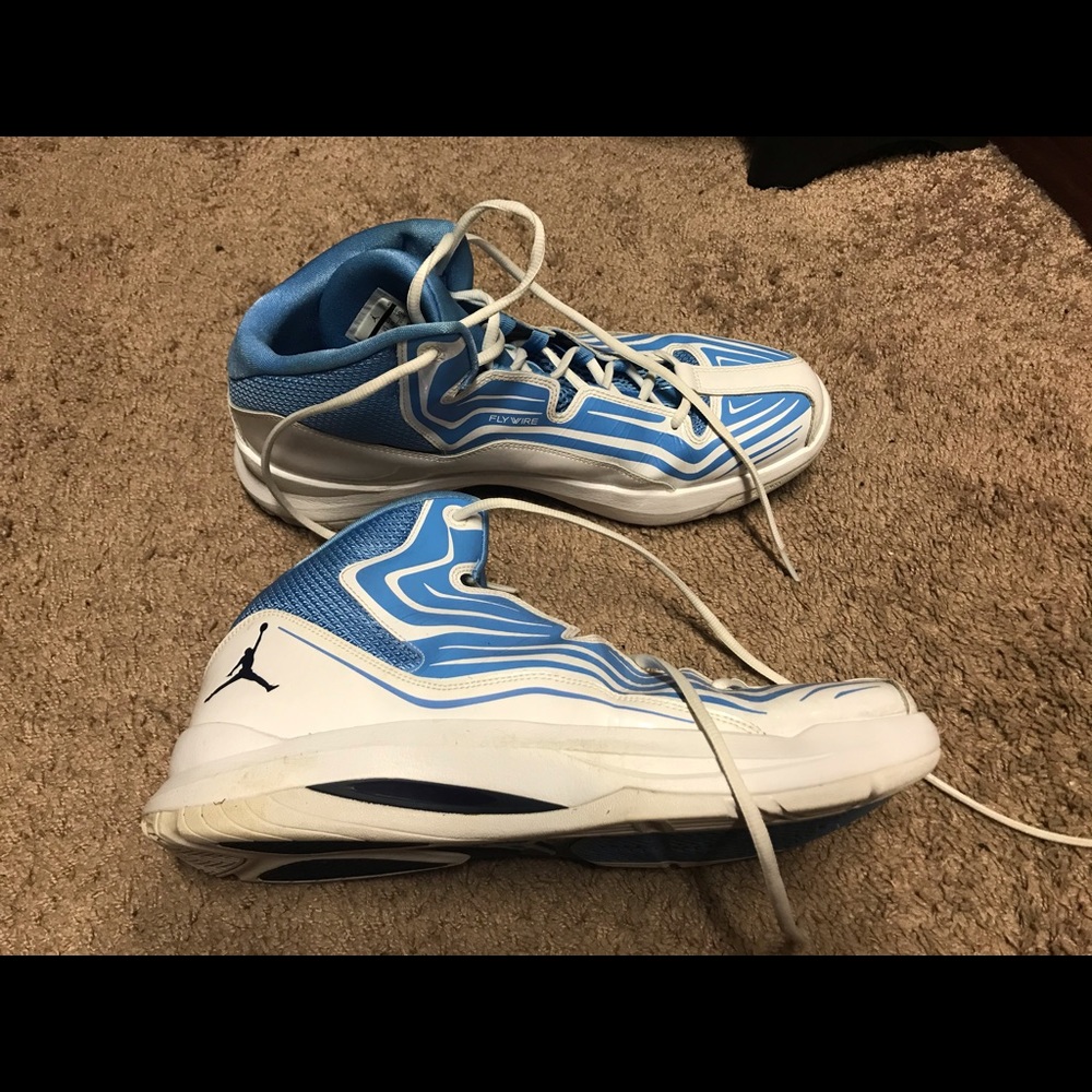 Jordan Flywire Aero Mania - UNC Blue Size 12
